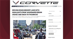 Desktop Screenshot of corvetteblog.com